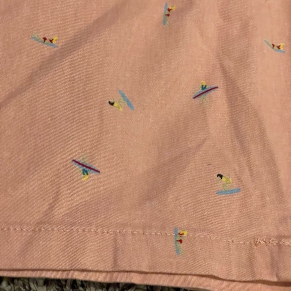 Jachs New York NWT pink surfer print pink twill cotton chino shorts - Picture 13 of 13